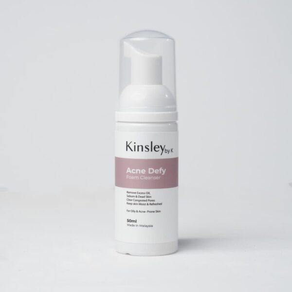 Kinsley By K Acne Defy Foam Cleanser (50ML) Travel Size